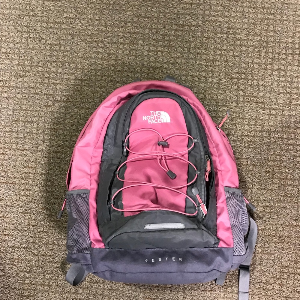 Pink North Face Backpack Jester